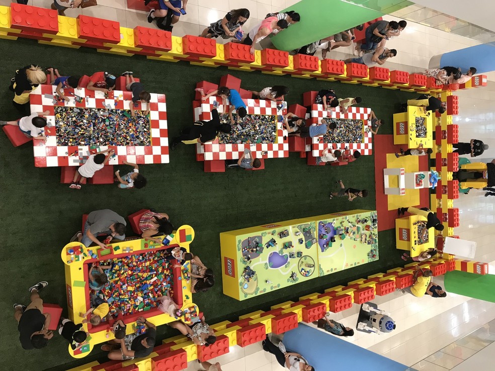 Casa Lego no Distrito Federal. — Foto: Divulgação/Casa Lego