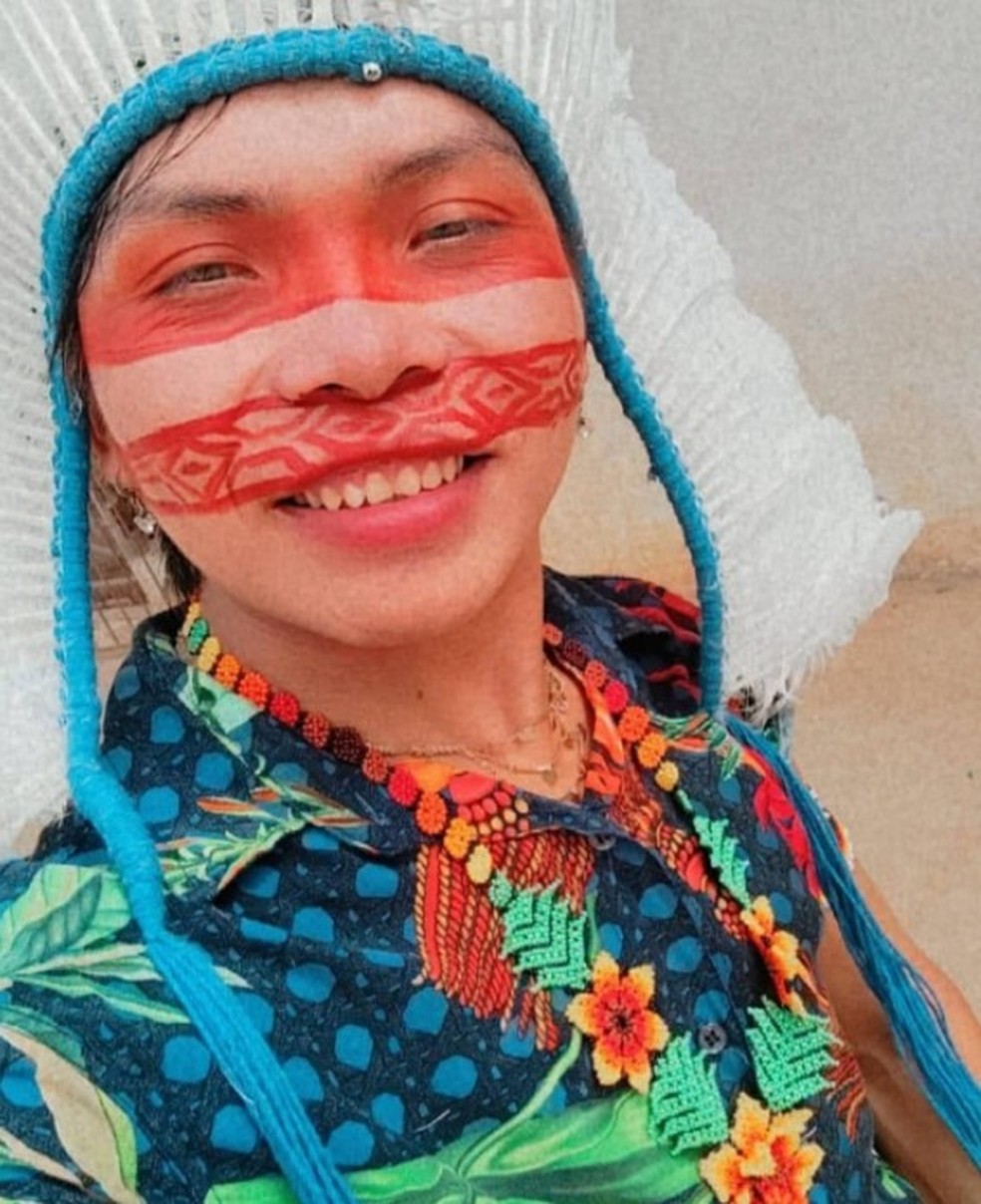 Kupi Poderosa diz que tem orgulho de ser indígena — Foto: Reprodução