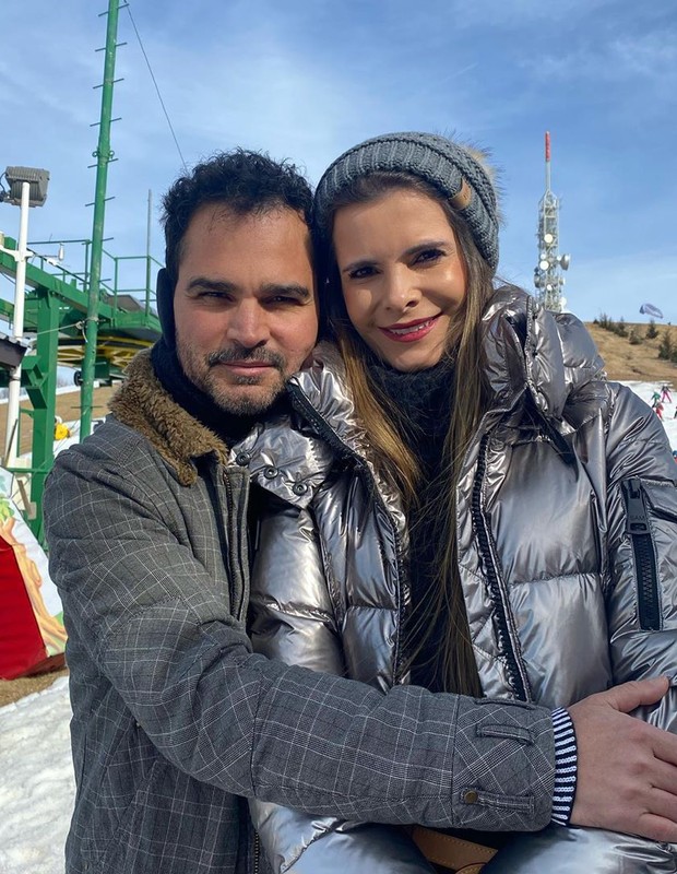 Luciano e Flávia Camargo (Foto: Reprodução Instagram)