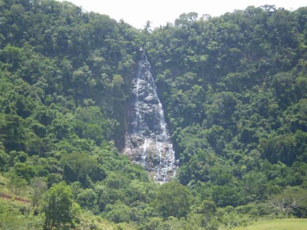 Entre mais altas da região está a Véu de Noiva, com 150 metros de altura (Foto: Divulgação/Prefeitura de Faxinal)