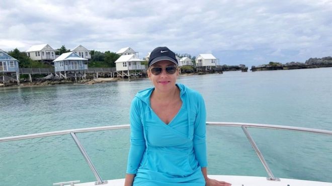 Sadie Millard pretende viver e trabalhar em Bermudas durante a pandemia (Foto: SADIE MILLER, via BBC News Brasil)