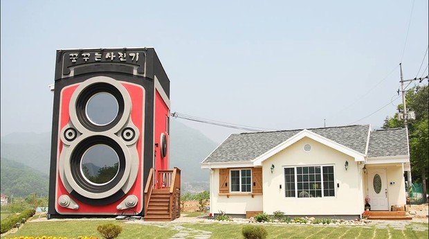 O café foi construído por casal do exército sul-coreano (Foto: Divulgação)