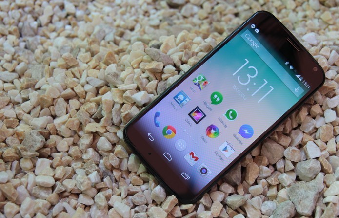 Moto X tem um Android praticamente puro (Foto: Luciana Maline/TechTudo)