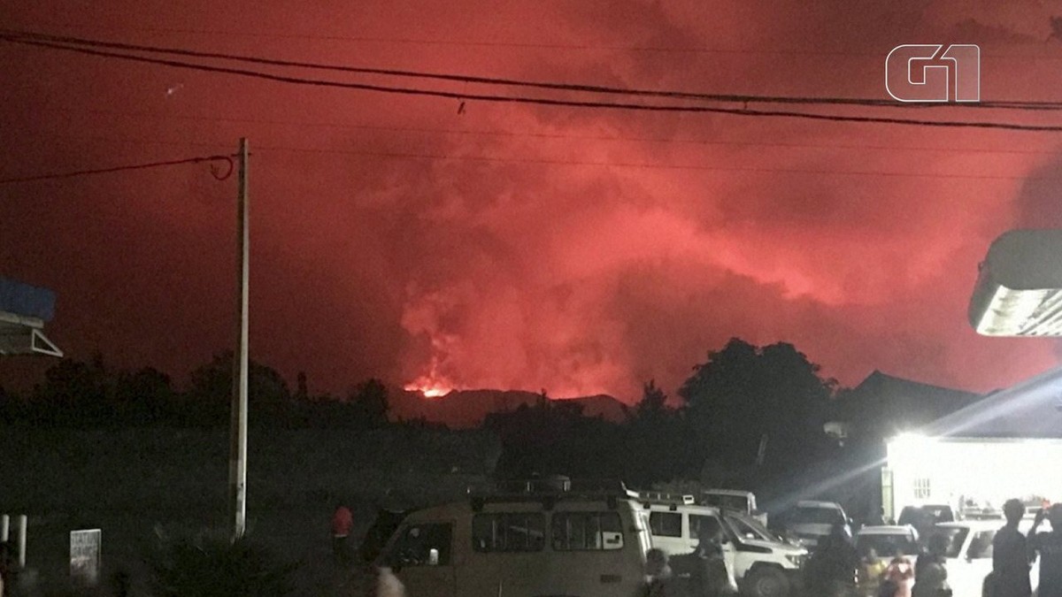 Volcano eruption in eastern Democratic Republic of the Congo |  Scientist