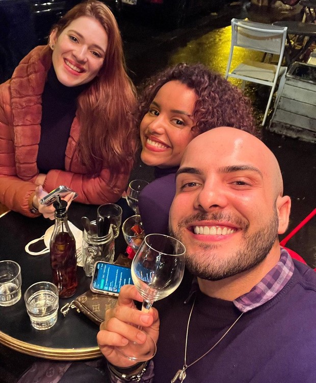 Ana Clara Lima, Gleici Damasceno e Mahmoud Baydoun (Foto: Reprodução / Instagram)