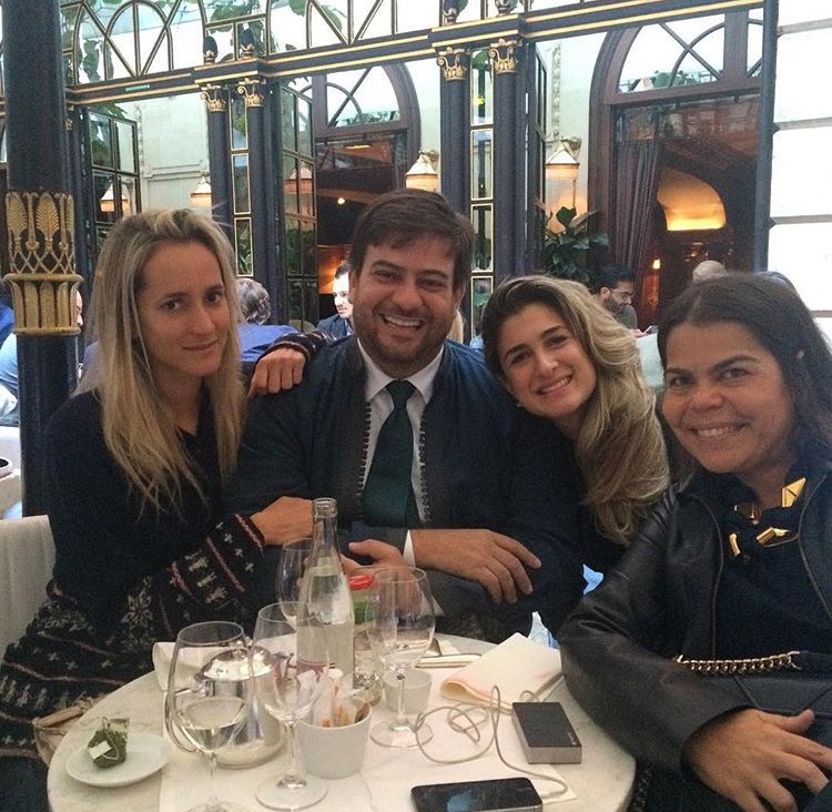 Delícia de almoço em Paris (Foto: Reprodução/Instagram)