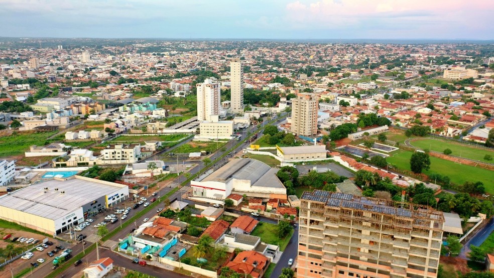 Araguaina, vista geral, imagem — Foto: Marcos Sandes/Prefeitura de Araguaína