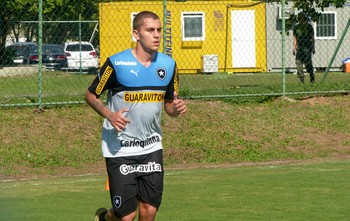 Octávio Botafogo Treino (Foto: Globoesporte.com) Octávio Botafogo Treino (Foto: Globoesporte.com)