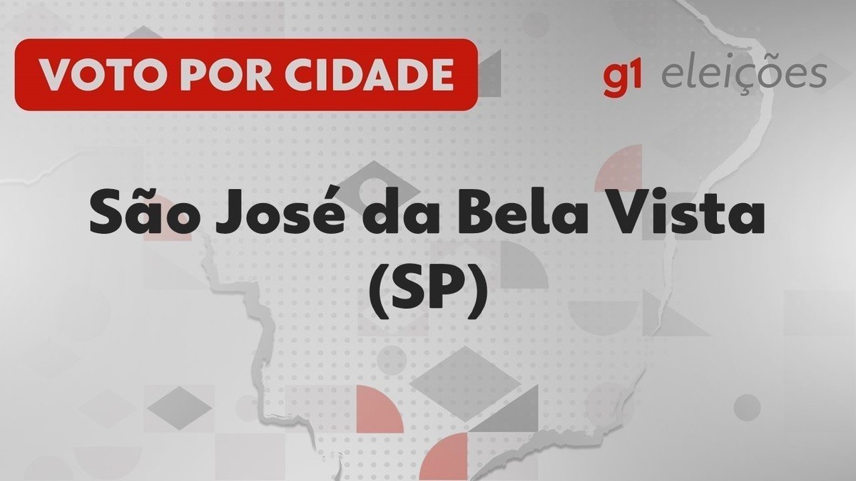 Élections à São José da Bela Vista (SP): Regardez le vote au 1er tour |  Ribeirao Preto et la France