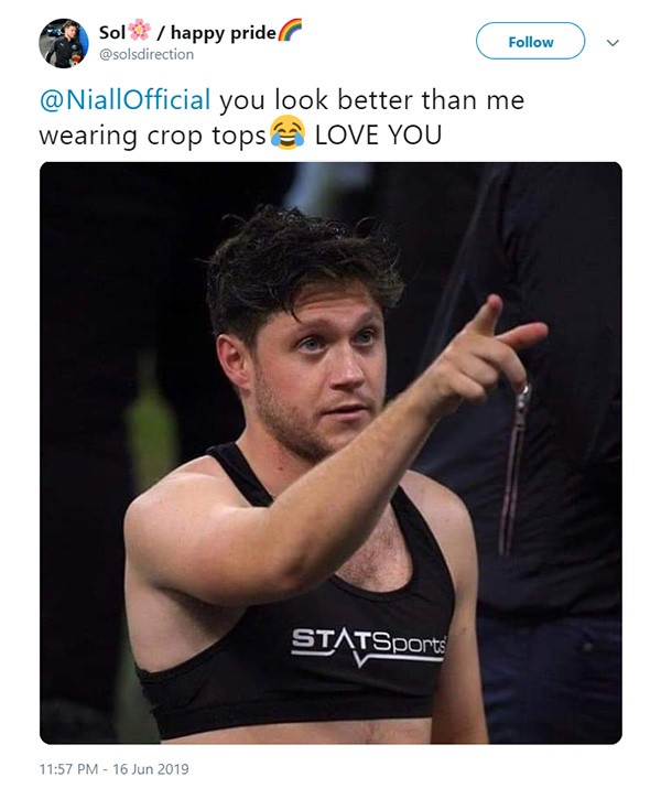 Niall Horan no Soccer Aid 2019 (Foto: Twitter)