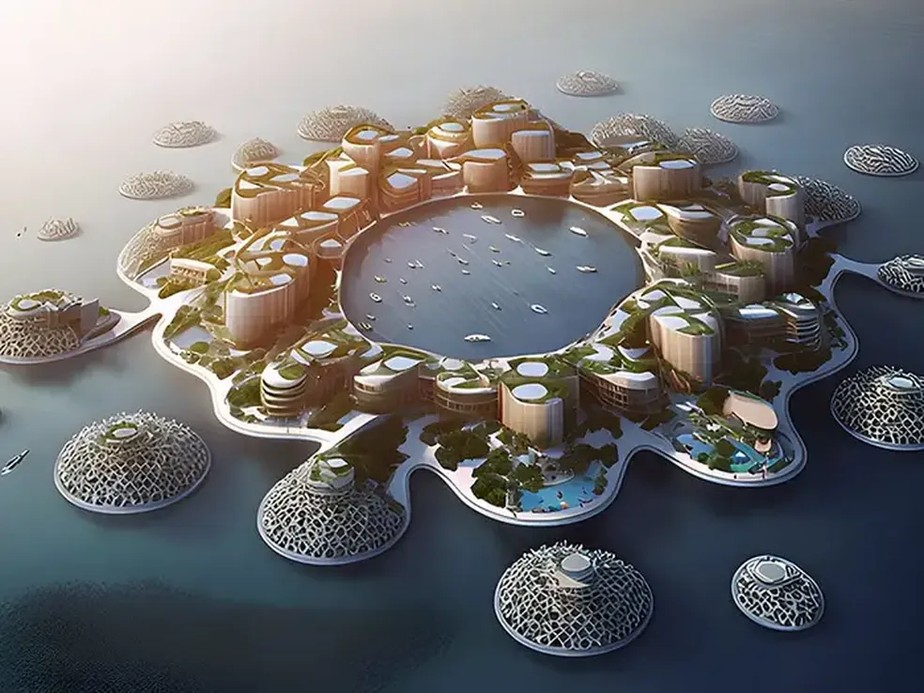 Como as cidades flutuantes podem combater as mudanças climáticas.