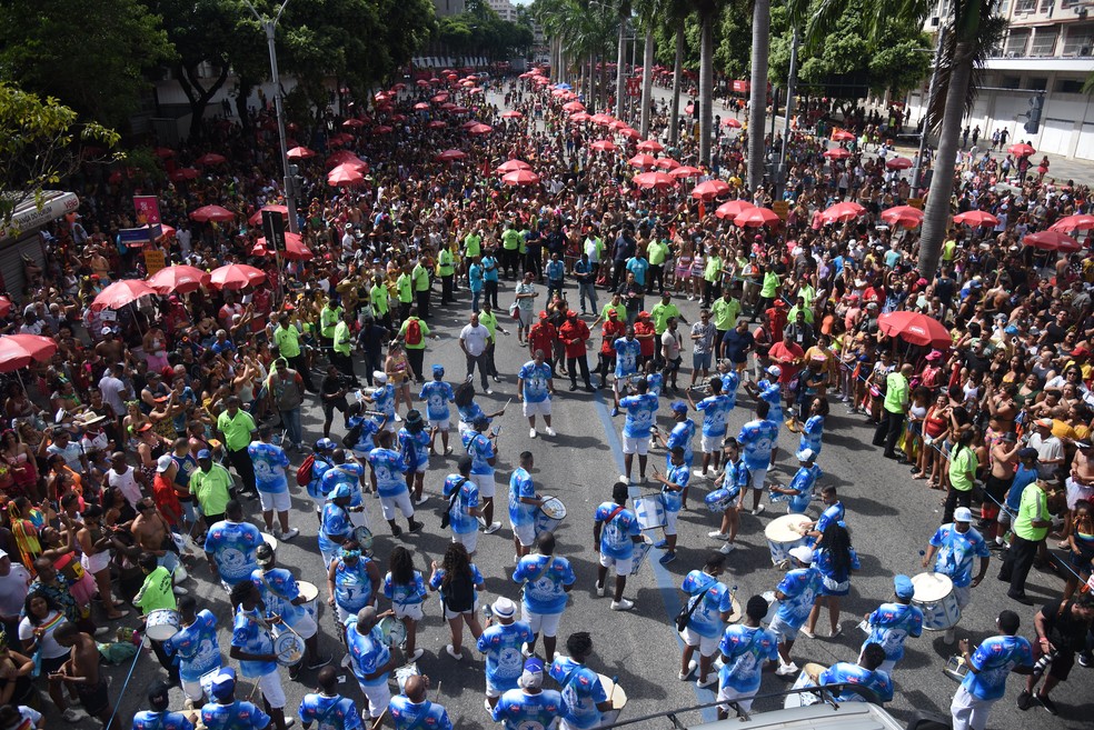 Bloco de Carnaval no Centro do Rio — Foto: Alexandre Macieira/Riotur