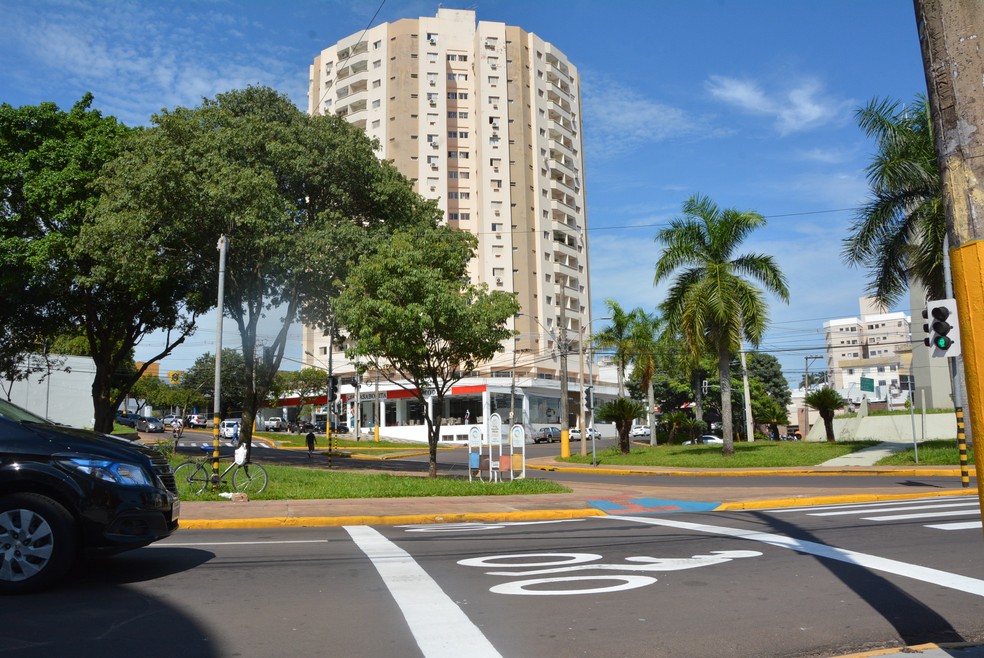 &Aacute;rea reservada para motos no Parque do Povo, em Presidente Prudente (Foto: Ananias Pinheiro/Secom)