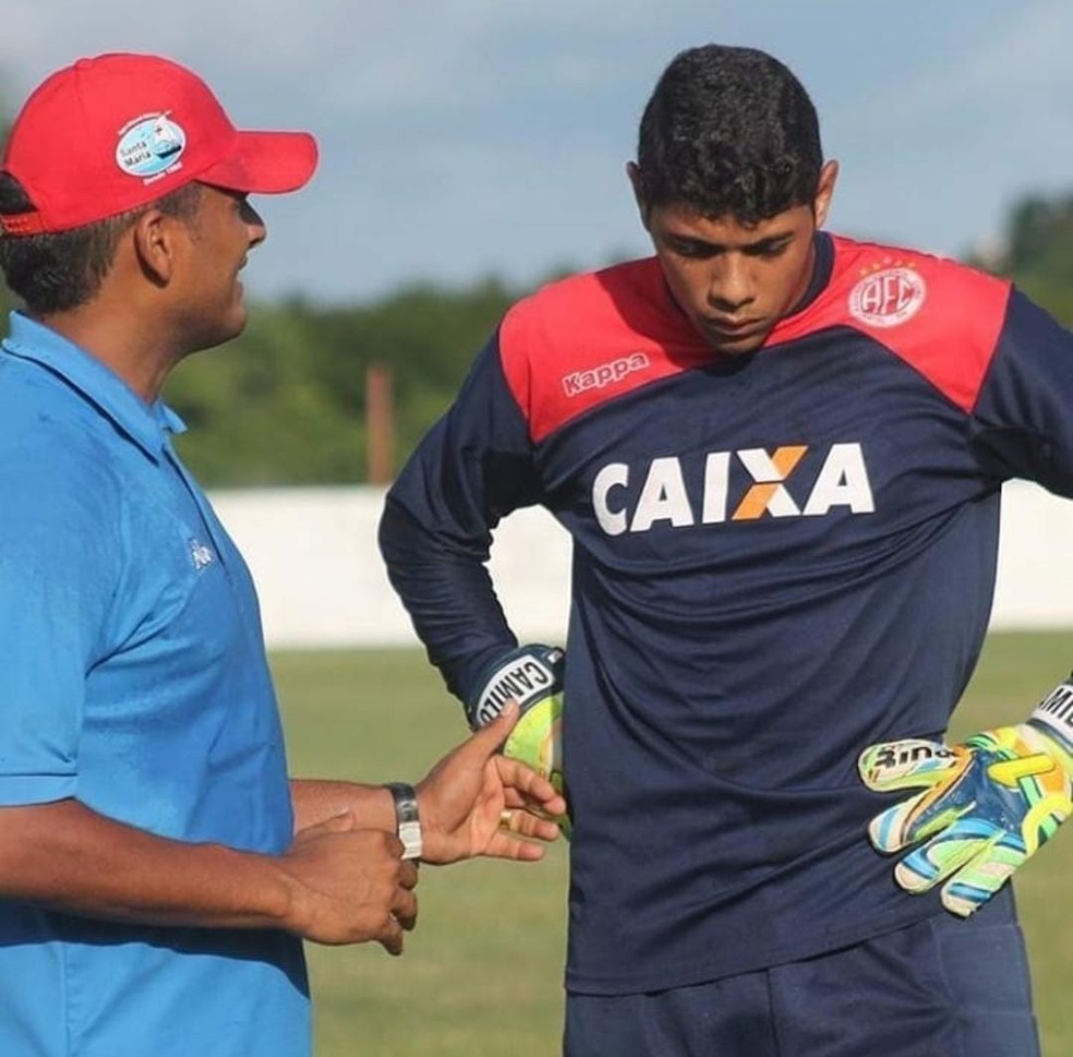 Rodrigo Gomes e Ewerton em 2015: trabalho rendeu frutos para o América-RN — Foto: Canindé Pereira/América FC