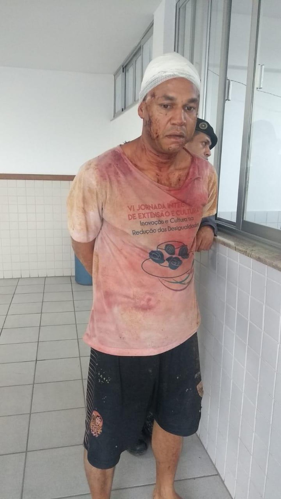  Eduardo Cruz da Silva foi preso em flagrante e levado para o presídio — Foto: Divulgação