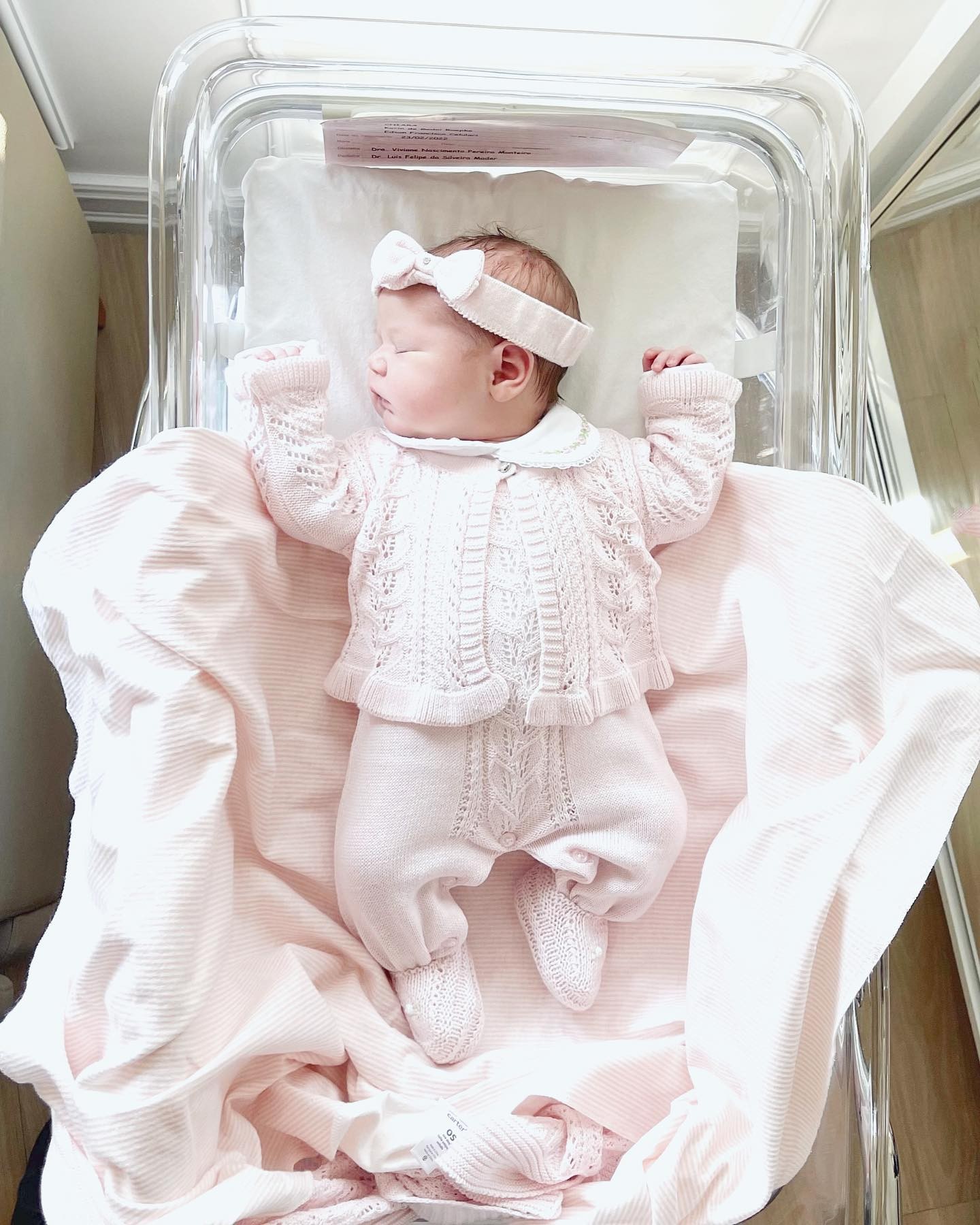 Nasce a filha de Edson Celulari (Foto: Reprodução/Instagram)