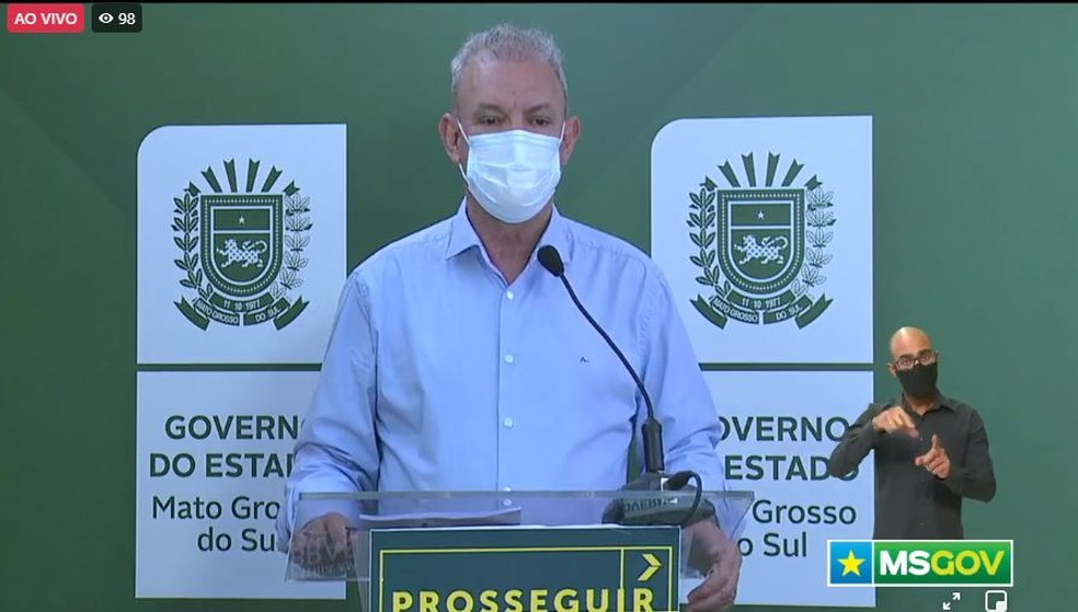Secretário estadual de Saúde, Geraldo Resende — Foto: Reprodução/Redes Sociais