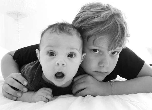 Valentin e Davi Lucca, filhos de Carol Dantas (Foto: Reprodução / Instagram)