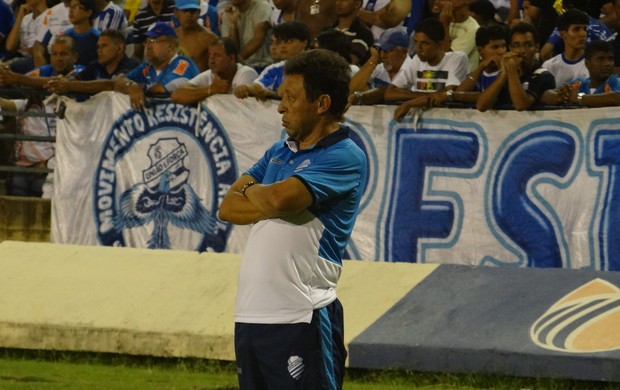 Lorival Santos, treinador do CSA (Foto: Caio Lorena / Globoesporte.com)