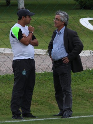 Marquinhos Santos e Professor Medina Coritiba (Foto: Divulgação Coritiba)