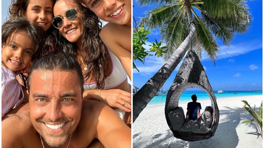 Ricardo e Francisca Pereira se hospedam em resort com diárias de até R$ 10,7 mil nas Maldivas; veja fotos