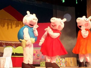 Peppa Pig é atração do domingo no Teatro Alberto Maranhão (Foto: Divulgação/Assessoria)