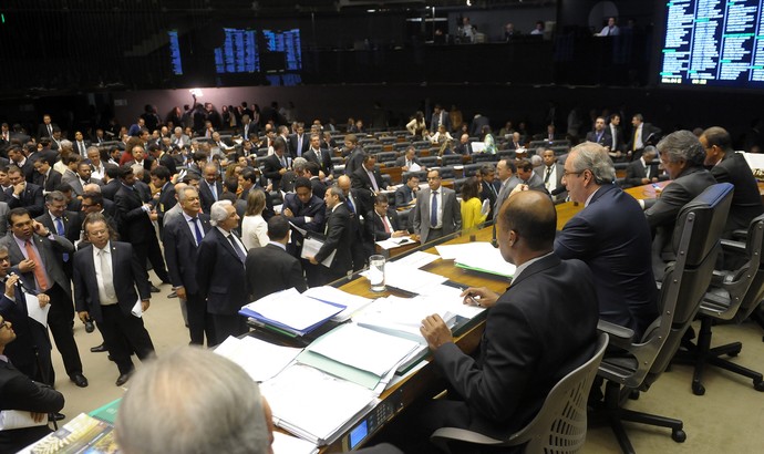 Votação da MP do Futebol em Brasília (Foto: Gustavo Lima / Câmara dos Deputados)