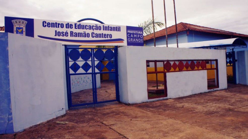 Centro de Educação Infantil José Ramão Cantero em Campo Grande (MS) — Foto: Prefeitura de Campo Grande/Divulgação