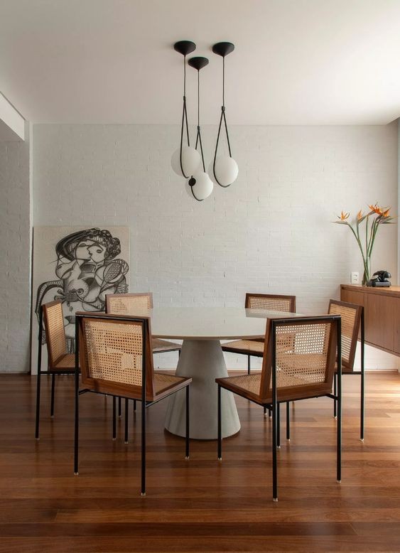 Lustre para sala de jantar: como escolher o modelo ideal (Foto: Caca Brakte)