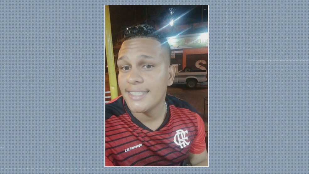 Ruan Batista de Souza, de 24 anos, foi baleado em tiroteio em Mesquita e morreu no local — Foto: Reprodução/ TV Globo