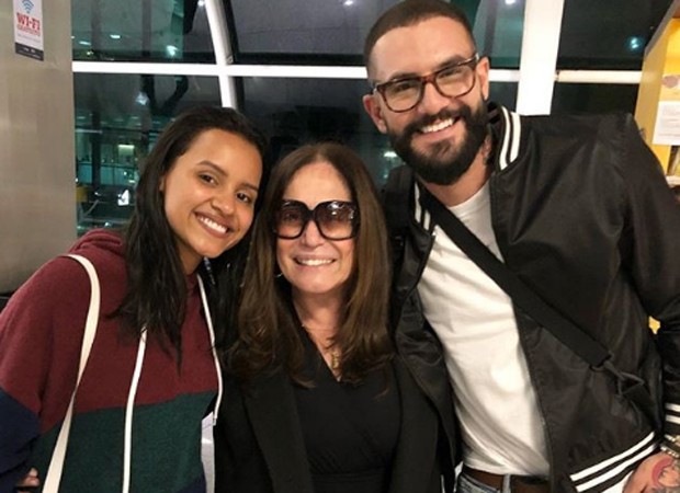 Gleici Damasceno, Susana Vieira e Wagner Santiago (Foto: Reprodução/Instagram)