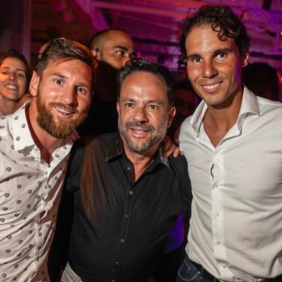 Messi citou Rafael Nadal entres os nomes que admira no meio do esporte — Foto: Reprodução / Instagram