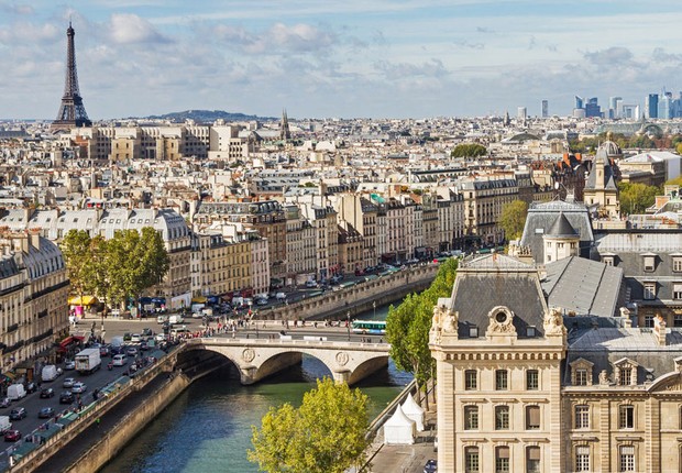 Paris na França (Foto: Shutterstock)