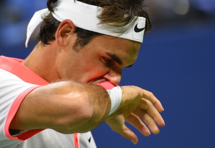 Roger Federer final US Open 2015 (Foto: Reuters) Roger Federer final US Open 2015 (Foto: Reuters)