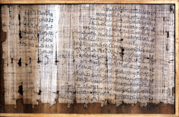 Papiro Salt 124 (Foto: The British Museum)