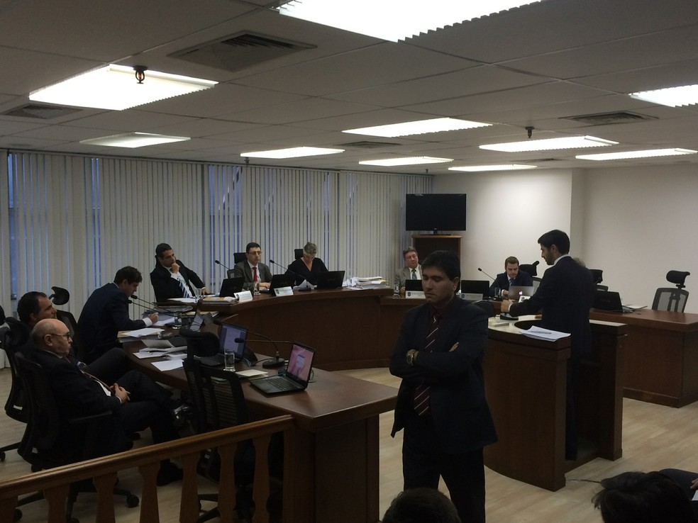 Julgamento do STJD sobre Flamengo e Palmeiras — Foto: Chris Mussi