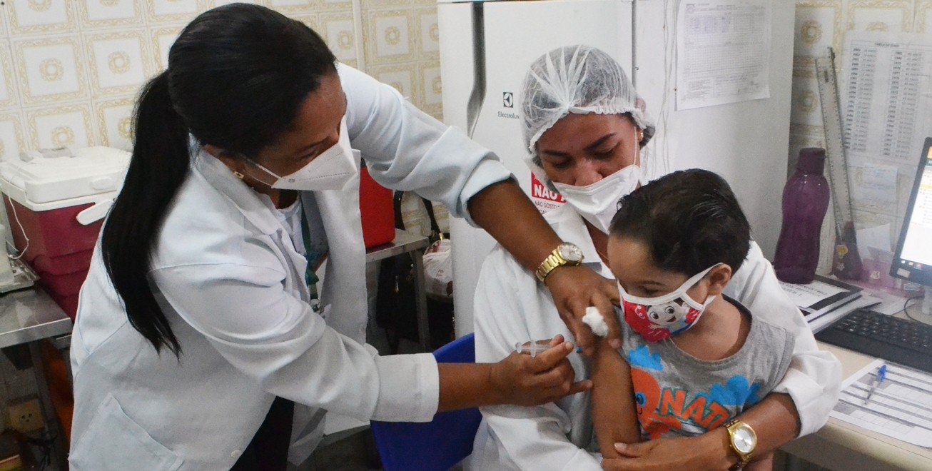 Covid-19: vacinação para crianças é suspensa por falta de doses em Feira de Santana 