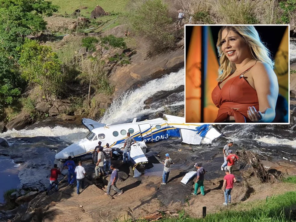 Marília Mendonça morreu em acidente de avião — Foto: Reprodução