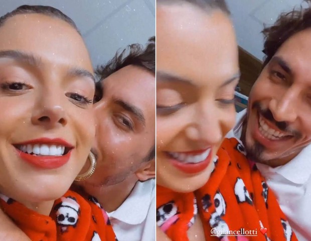 Giovanna Lancellotti e o namorado, Gabriel David (Foto: Reprodução/Instagram)