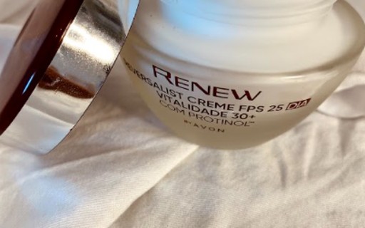 Creme Renew Reversalist Dia Vitalidade 30+ FPS 25, Avon - Revista