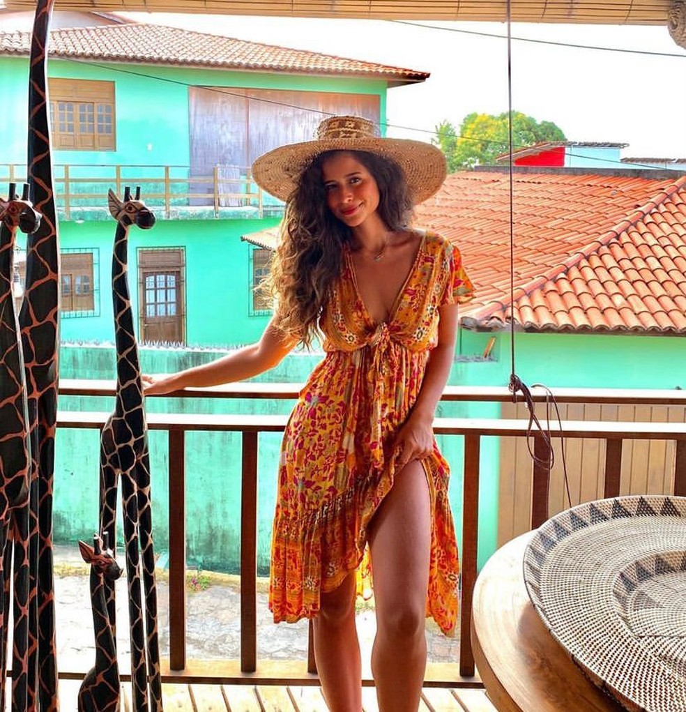 Isadora Cruz em Pipa, Rio Grande do Norte  — Foto: Reprodução/Instagram