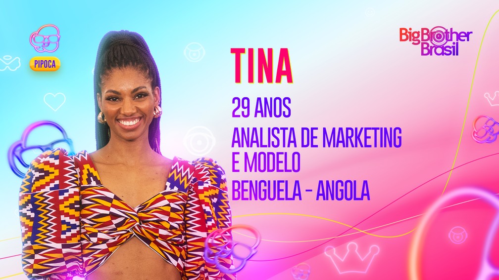 Tina, participante do BBB 23 — Foto: Divulgação