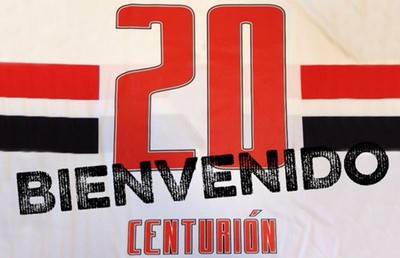 Centurion camisa 20 são paulo (Foto: Divulgação/Site oficial do São Paulo)