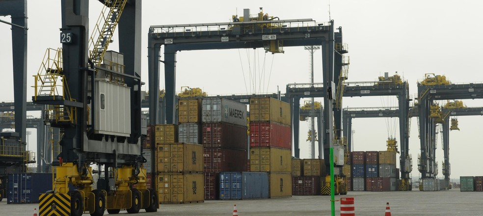 The conflict came to the fore in recent months, with the auction of a large container terminal at the Port of Santos — Foto: Ana Paula Paiva/Valor