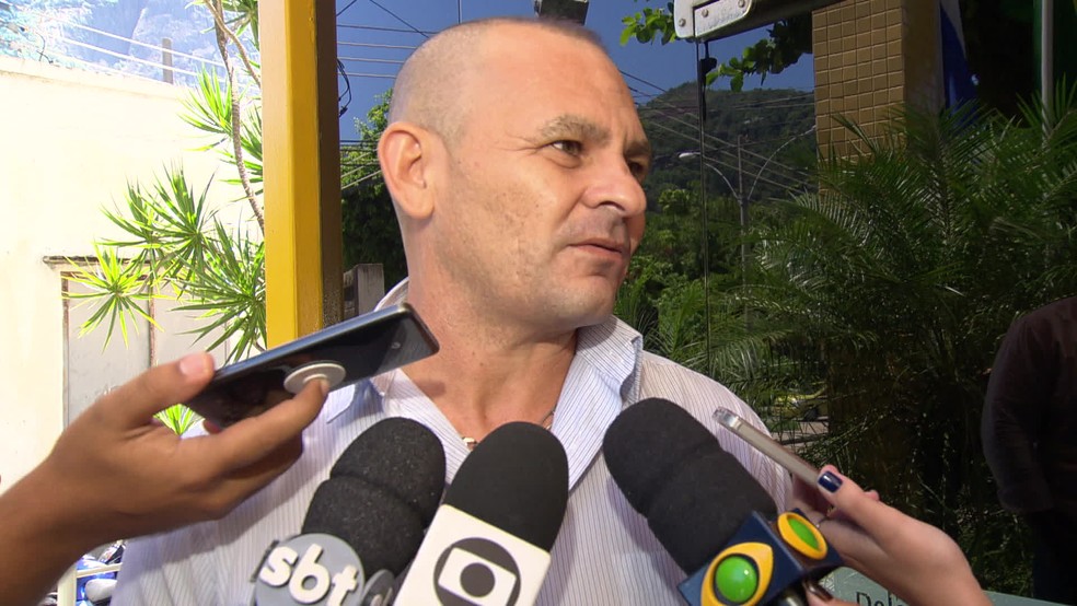 Juciley de Souza Andrade, que socorreu a paisagista em prÃ©dio na Barra da Tijuca â?? Foto: ReproduÃ§Ã£o/ TV Globo