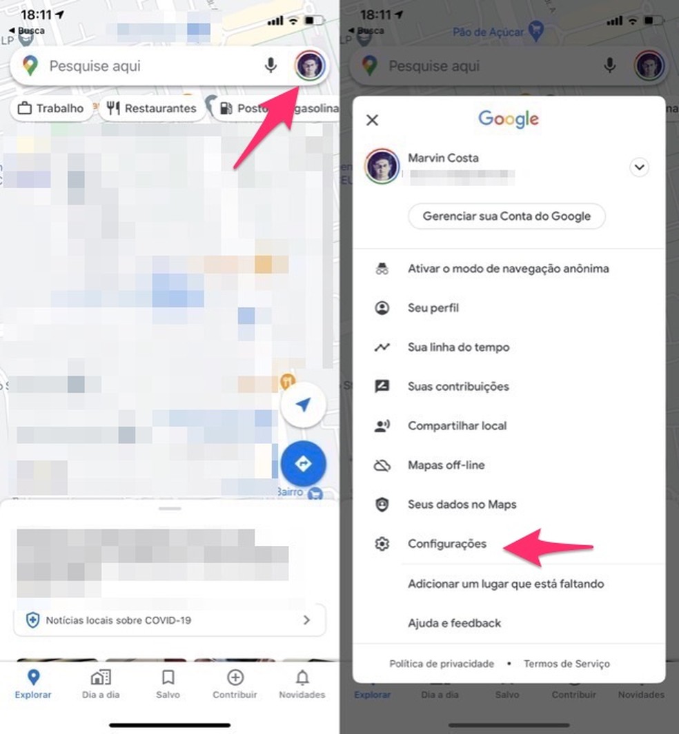 Como Apagar Historico Do Google Maps Mapas E Localizacao Techtudo