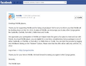 Old Facebook Games: Zynga's PetVille 