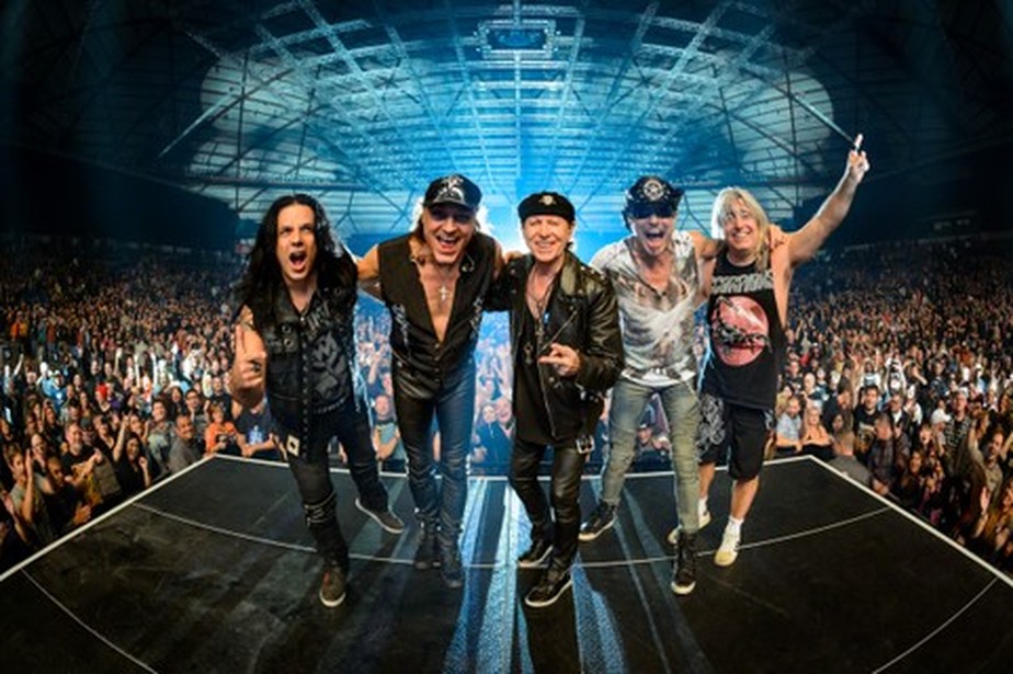 Scorpions faz show em Brasília, após 9 anos 