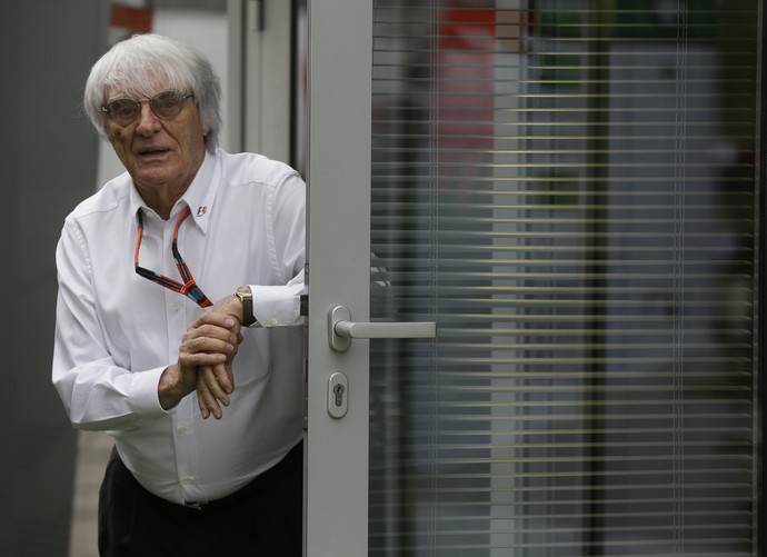 Bernie Ecclestone no GP da Rússia (Foto: AP)