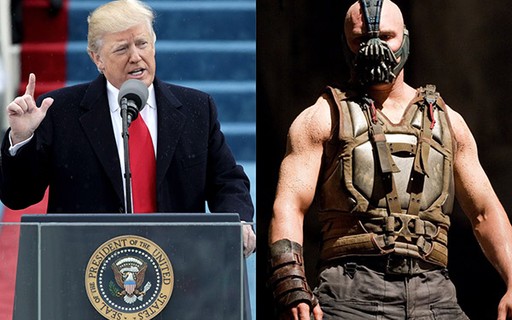 Trump cita frase de vilão de 'Batman' em discurso de posse - Monet |  Celebridades